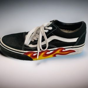 Vans Ole Skool Flames Men’s 4.5